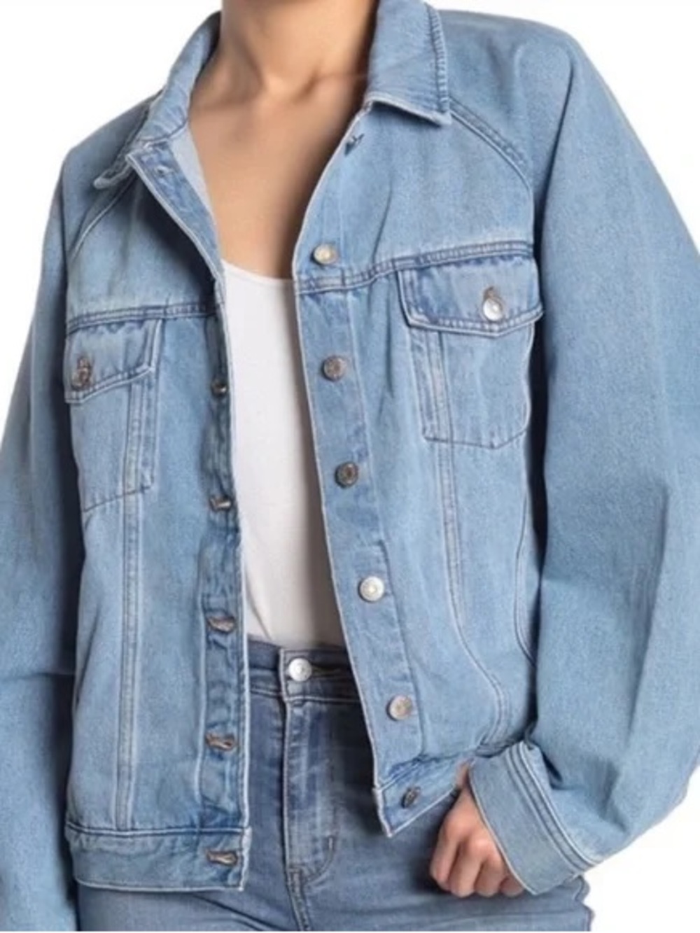 Madewell Light Blue Denim Jacket